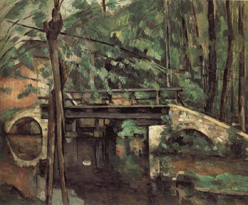Paul Cezanne The Bridge of maincy oil painting image